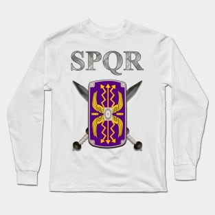 Roman SPQR Royal Shield Long Sleeve T-Shirt